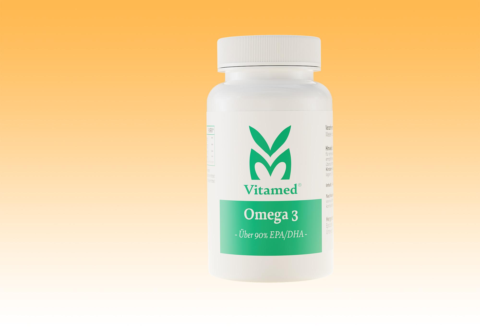 Omega 3 — 180 Softgels mit Honigaroma